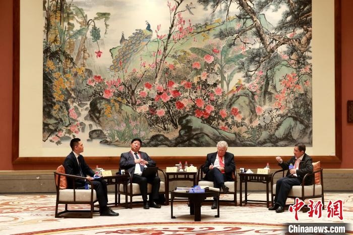 9月27日，尼山世界文明論壇在曲阜舉行，圖為該論壇的“高端訪談”活動(dòng)。　梁犇 攝