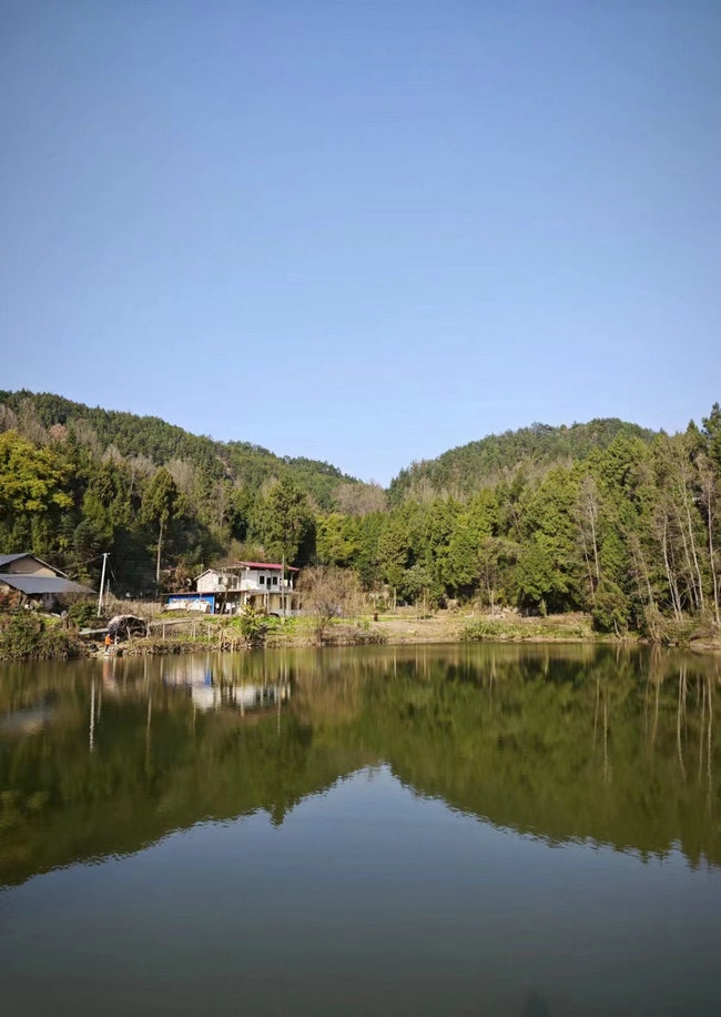 這樣在對(duì)面看，老家也算依山傍水.jpg
