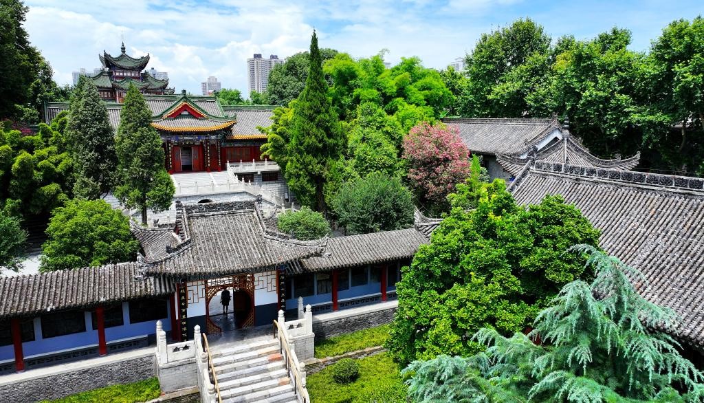 近日拍攝的陜西省漢中市博物館。新華社記者 劉瀟 攝