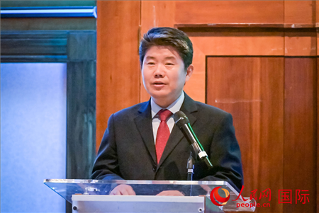 李立言致辭。人民網(wǎng) 郭錦標(biāo)攝