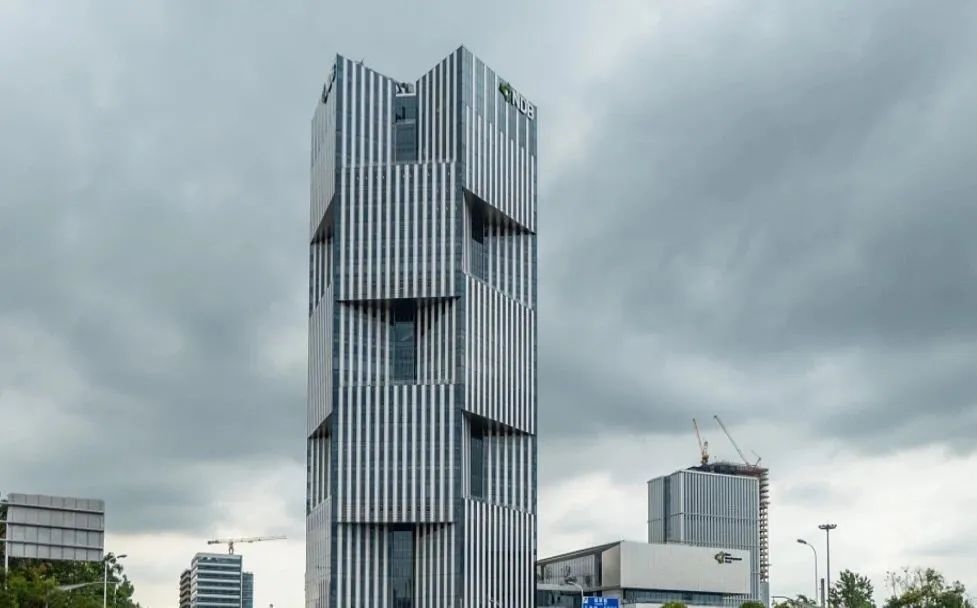 上海浦東新區(qū)，金磚國家新開發(fā)銀行總部大樓。