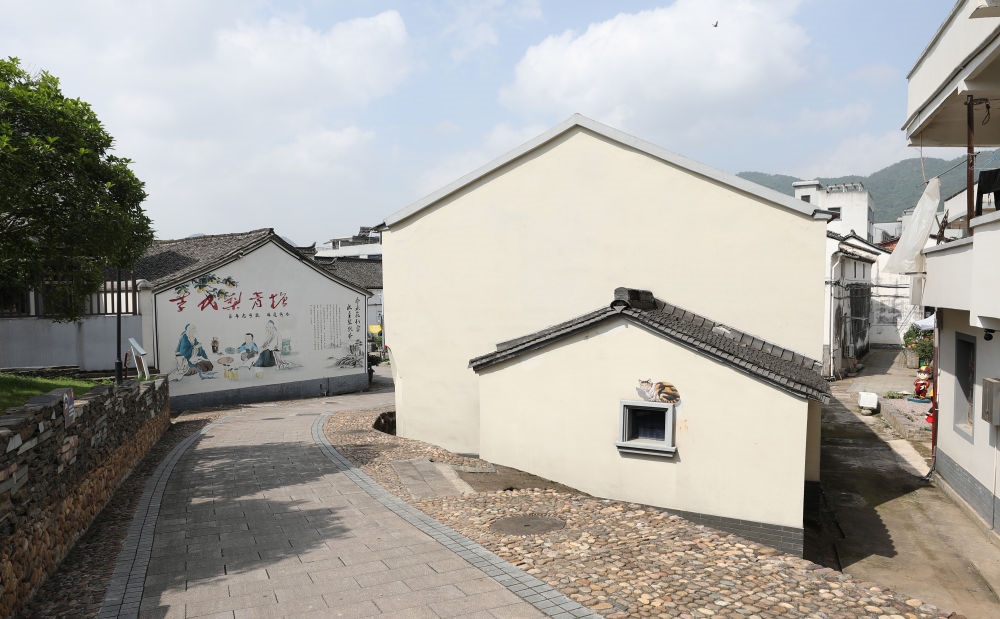 浙江省義烏市李祖村一景（2023年5月23日攝）。