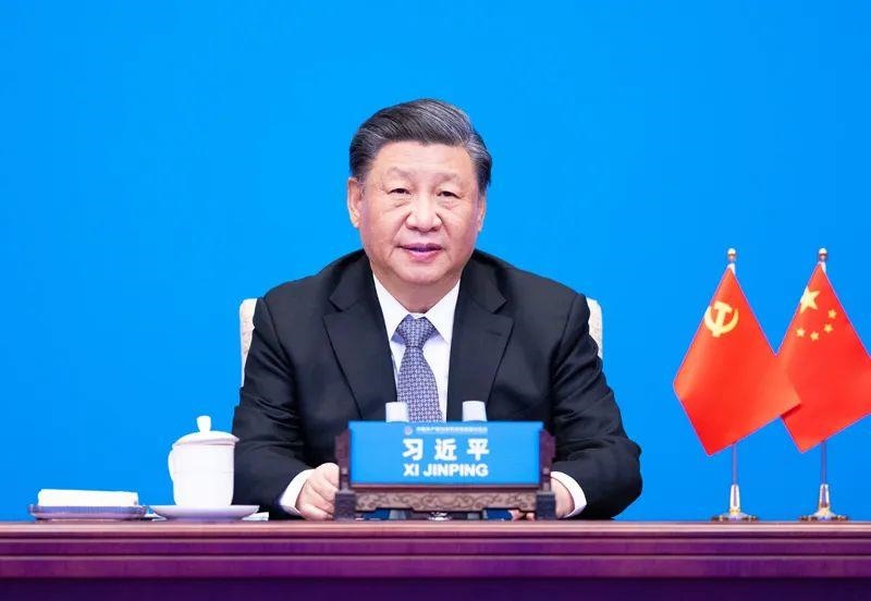 3月15日，習近平總書記在北京出席中國共產(chǎn)黨與世界政黨高層對話會并發(fā)表題為《攜手同行現(xiàn)代化之路》的主旨講話。