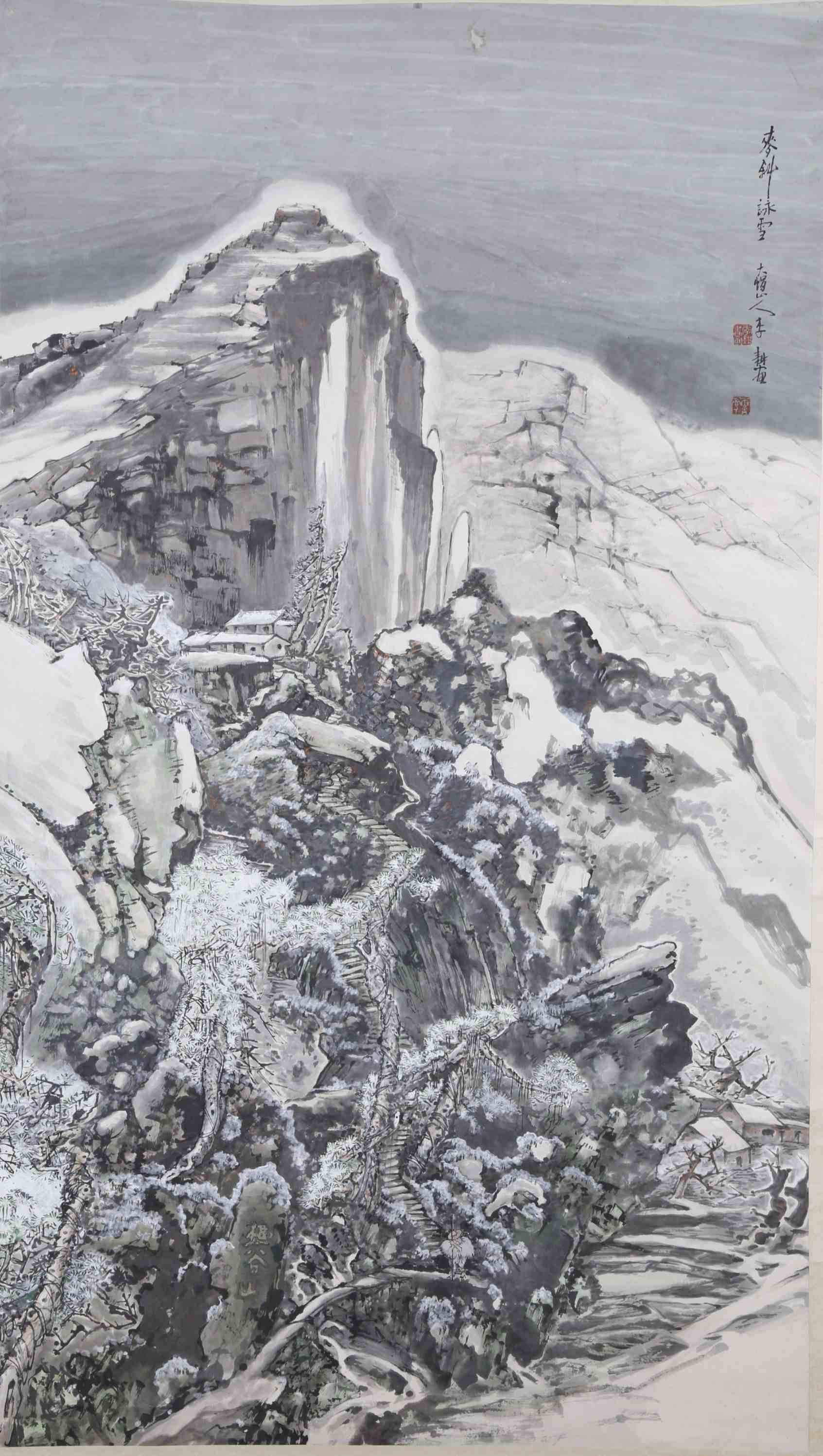 李耕畫(huà)作。(仙游縣博物館供圖)