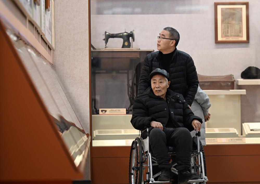 2024年1月29日，市民在平津戰(zhàn)役紀(jì)念館參觀。