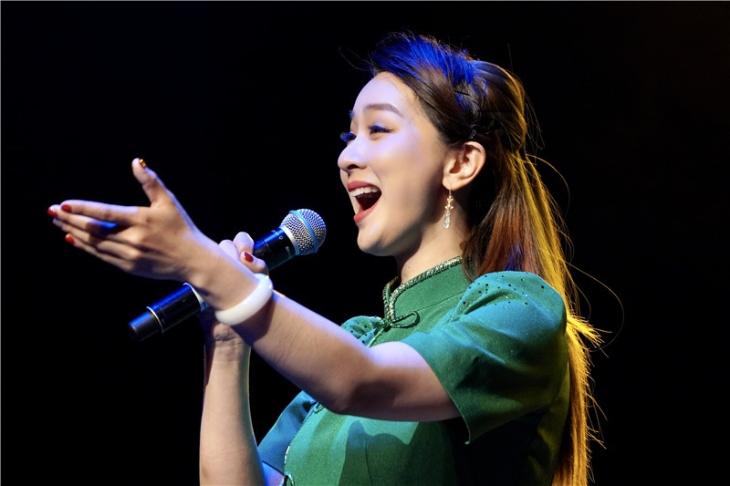 2024年“四海同春”慰?jī)S訪(fǎng)演團(tuán)亞太團(tuán)新西蘭惠靈頓演出現(xiàn)場(chǎng)。圖片由陸欣讌、孟韜、葉勇提供