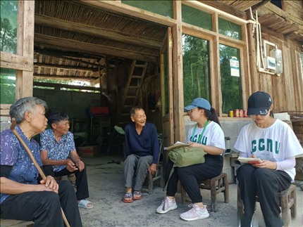△ 2022年7月，華中師范大學(xué)生命科學(xué)學(xué)院鄉(xiāng)村振興之旅暑期實(shí)踐隊(duì)赴湖北省恩施市宣恩縣長(zhǎng)潭河侗族鄉(xiāng)開(kāi)展“生態(tài)文明助力鄉(xiāng)村振興”暑期社會(huì)實(shí)踐活動(dòng)。
