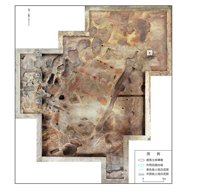屈家?guī)X文化大型建筑F38正射影像。中國文物報(bào)社供圖