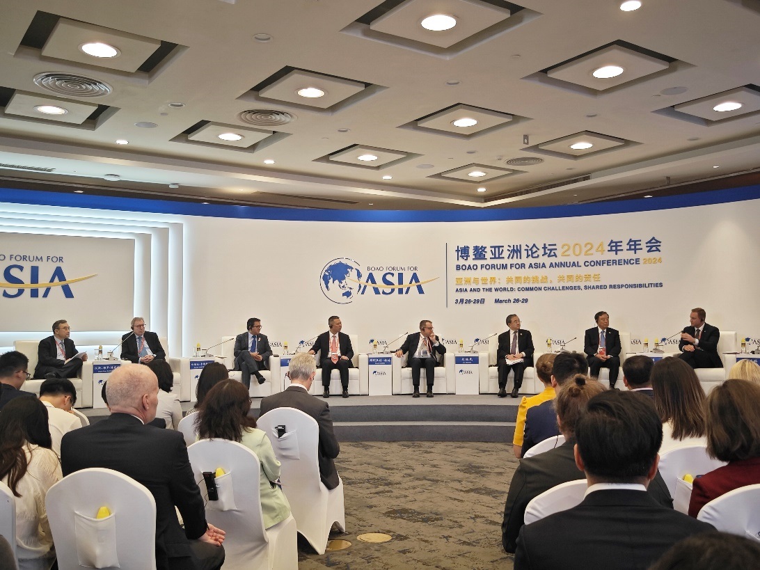 博鰲亞洲論壇2024年年會“加快應(yīng)對氣候變化行動”分論壇。