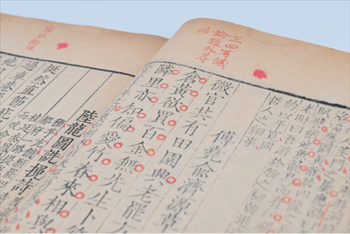 人民教育出版社館藏善本古籍《施注蘇詩(shī)》內(nèi)文展示。人教社供圖