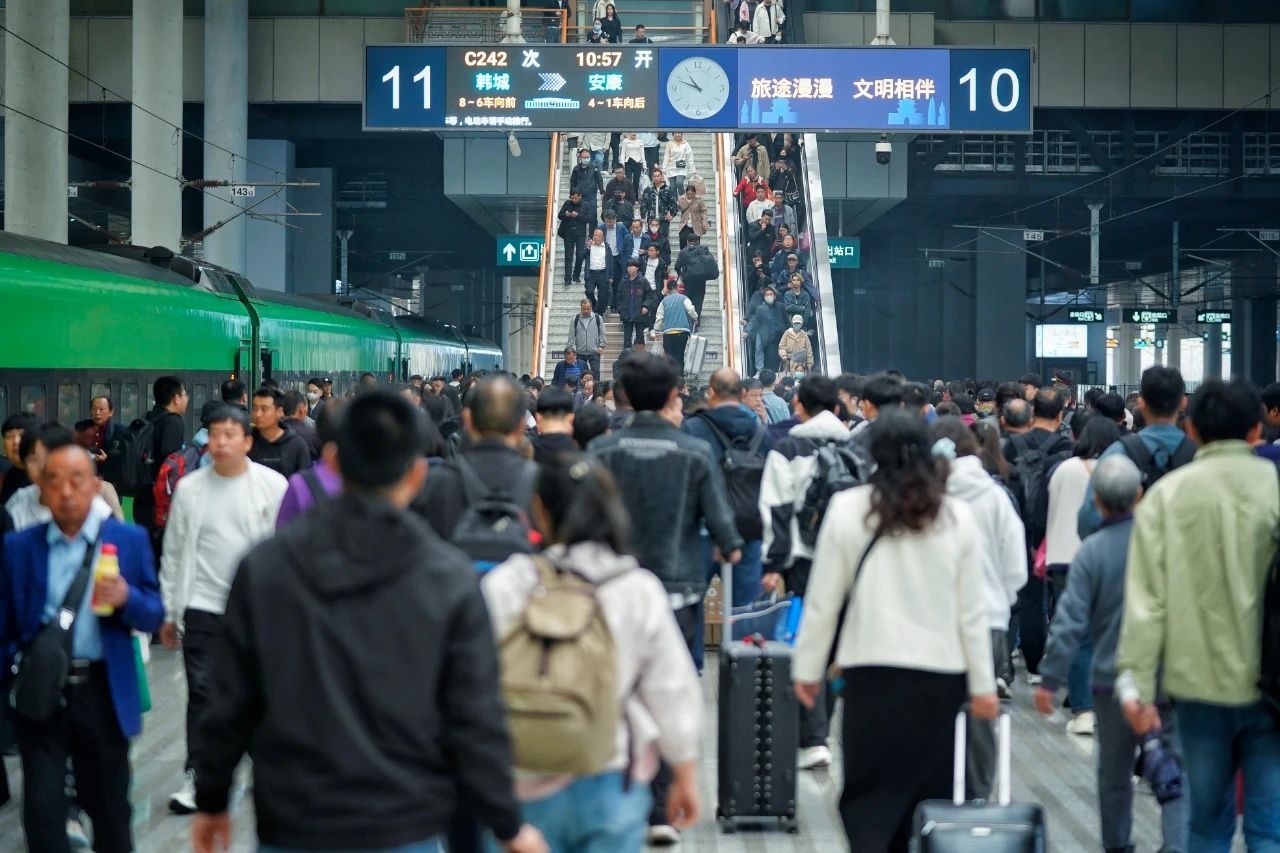 鐵路“五一”小長假運(yùn)輸今日啟動。國鐵集團(tuán)供圖
