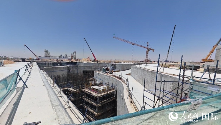 德拉伊耶門項目建設(shè)場景。艾哈邁德攝
