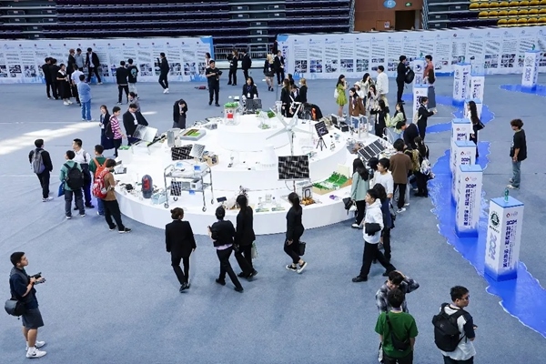 入圍決賽作品成果展。北京建筑大學供圖