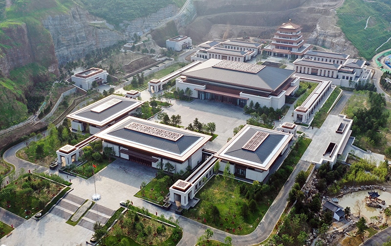 這是2022年7月30日拍攝的中國國家版本館中央總館。