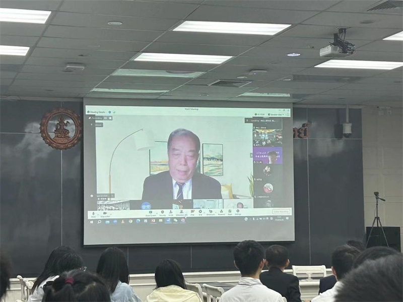 傅增有教授講座。