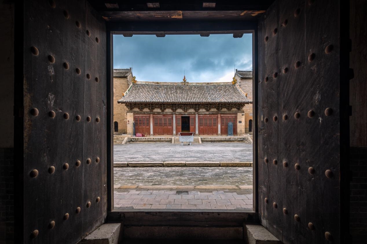 高平市崇明寺一角。蘇唐詩攝