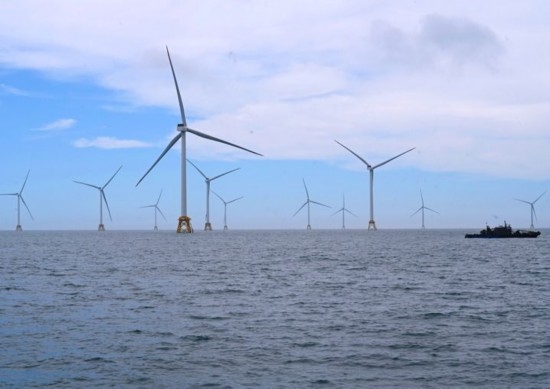 2024年6月19日拍攝的三峽集團(tuán)漳浦二期海上風(fēng)電項(xiàng)目。新華社記者 林善傳 攝