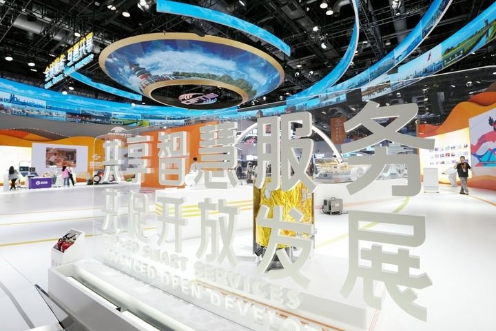 這是2024年9月11日拍攝的國家會議中心內(nèi)景。新華社記者 鞠煥宗 攝