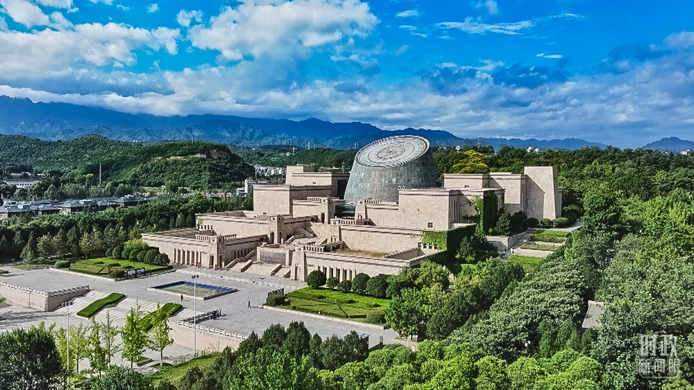 △ 寶雞青銅器博物院。（總臺(tái)記者趙振凱拍攝）