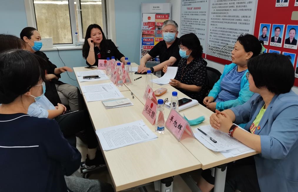 北京市東城區(qū)景山街道人大代表之家（資料照片）。新華社發(fā)（北京市人大常委會供圖）