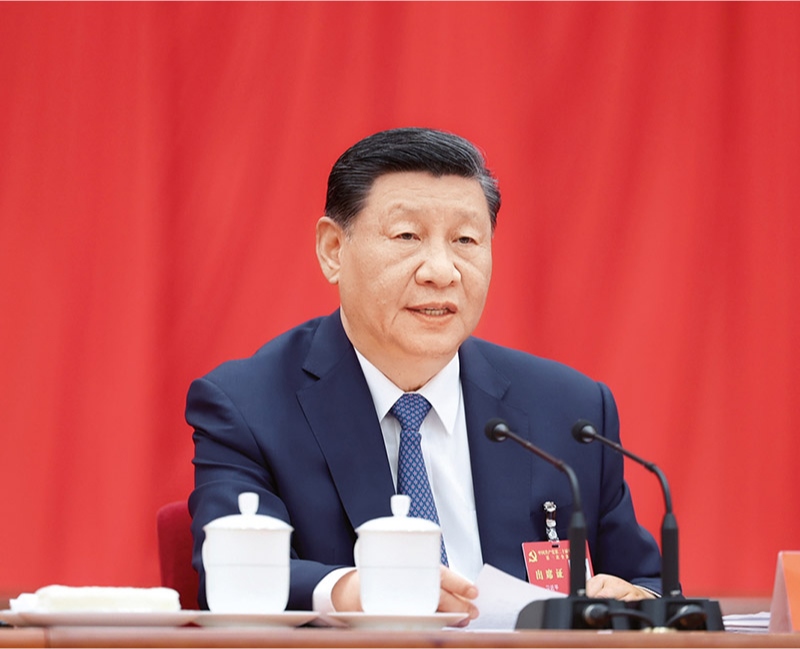 中國共產(chǎn)黨第二十屆中央委員會第三次全體會議，于2024年7月15日至18日在北京舉行。中央委員會總書記習(xí)近平作重要講話。 新華社記者 鞠鵬/攝