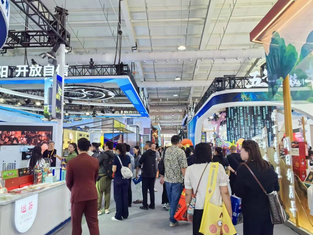 圖為2024年服貿(mào)會展區(qū)現(xiàn)場。 新華社記者 魏玉坤 攝