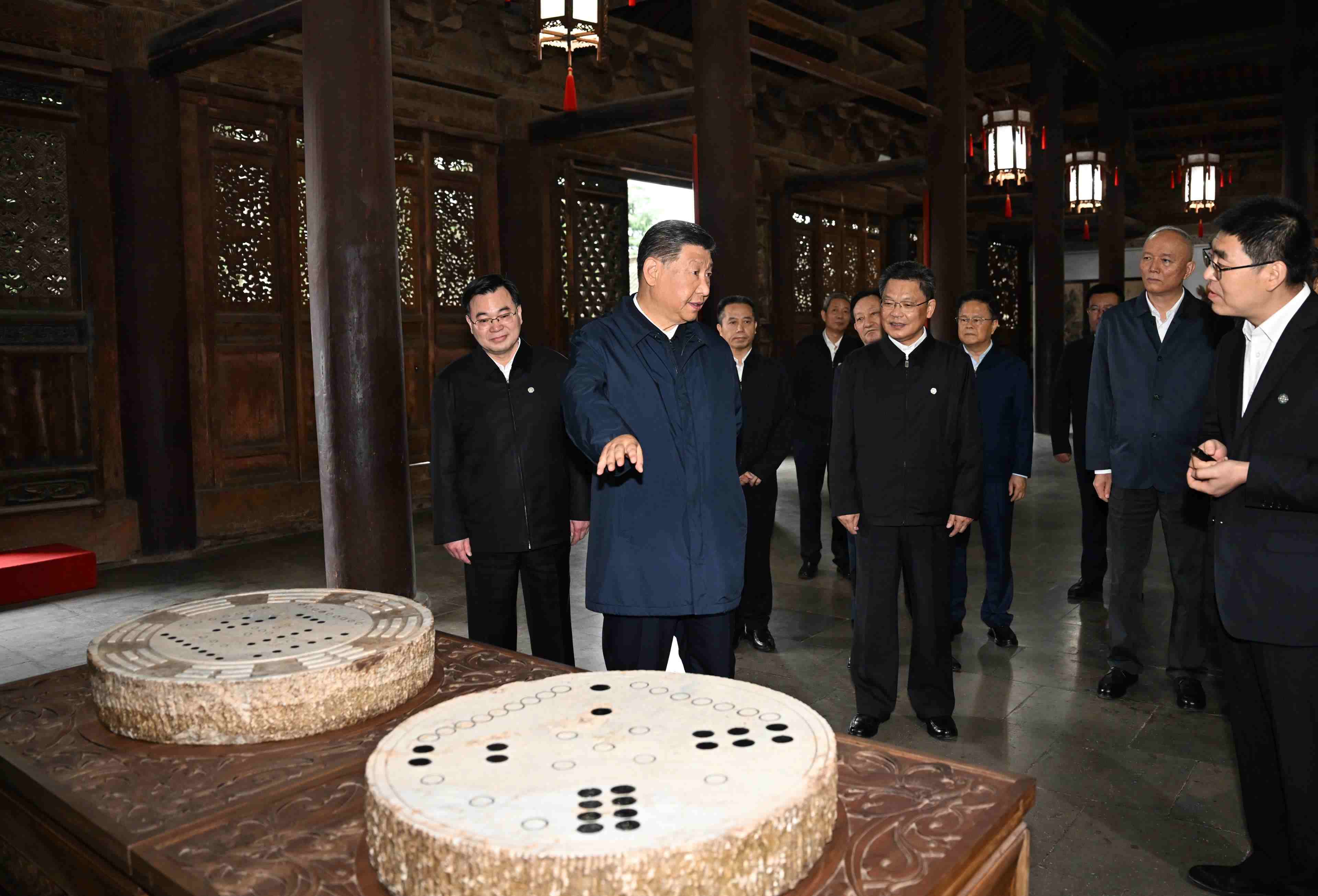2024年9月10日，習近平總書記在甘肅天水考察了全國重點文物保護單位伏羲廟。