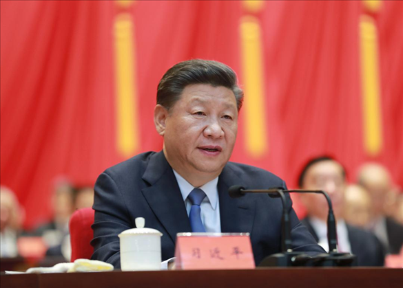 2019年9月20日，中央政協(xié)工作會(huì)議暨慶祝中國(guó)人民政治協(xié)商會(huì)議成立70周年大會(huì)在全國(guó)政協(xié)禮堂召開。中共中央總書記、國(guó)家主席、中央軍委主席習(xí)近平出席大會(huì)并發(fā)表重要講話。新華社記者 丁林 攝