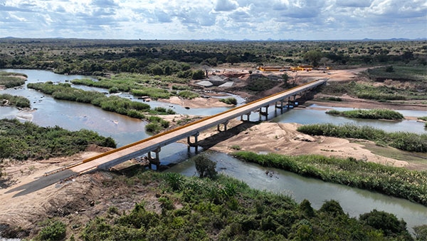 莫桑比克魯里奧大橋。中國電建供圖