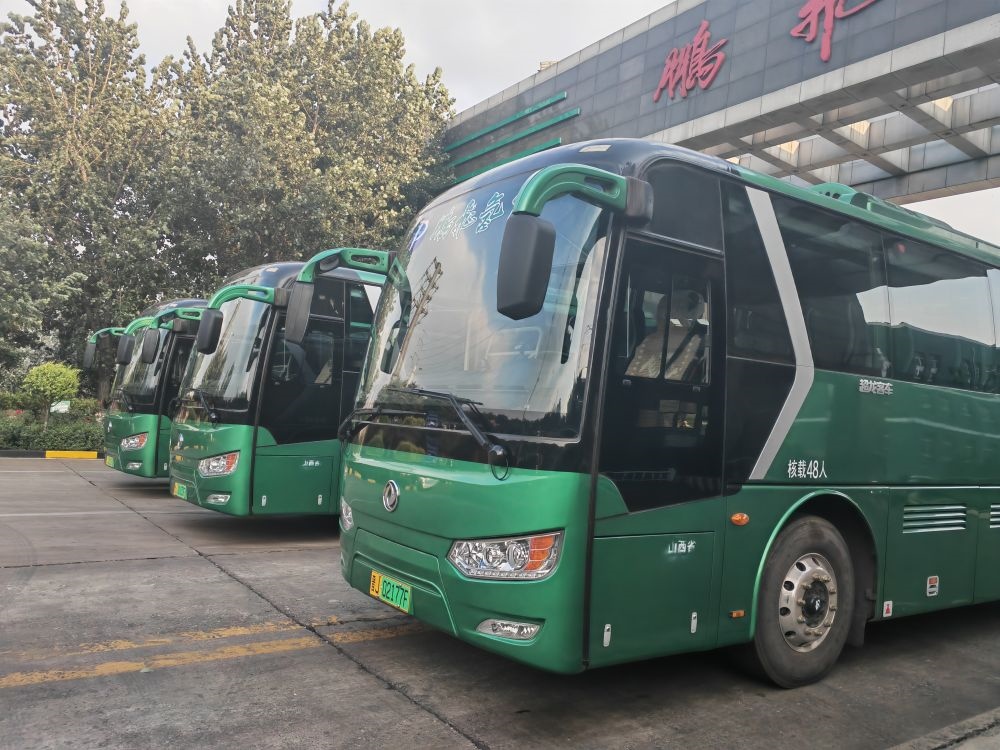 2024年9月4日拍攝的鵬飛集團(tuán)的氫能大巴車。新華社記者 王勁玉 攝