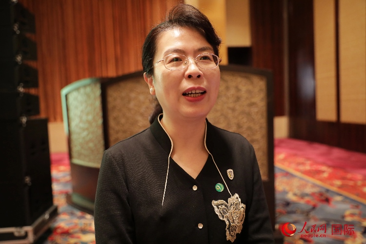 北京外國語大學(xué)亞洲學(xué)院院長、中國馬來研究中心主任蘇瑩瑩教授接受人民網(wǎng)采訪。人民網(wǎng) 王婧攝