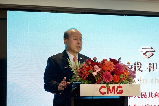 中國駐澳大利亞大使肖千出席活動并致辭。張舒惠攝