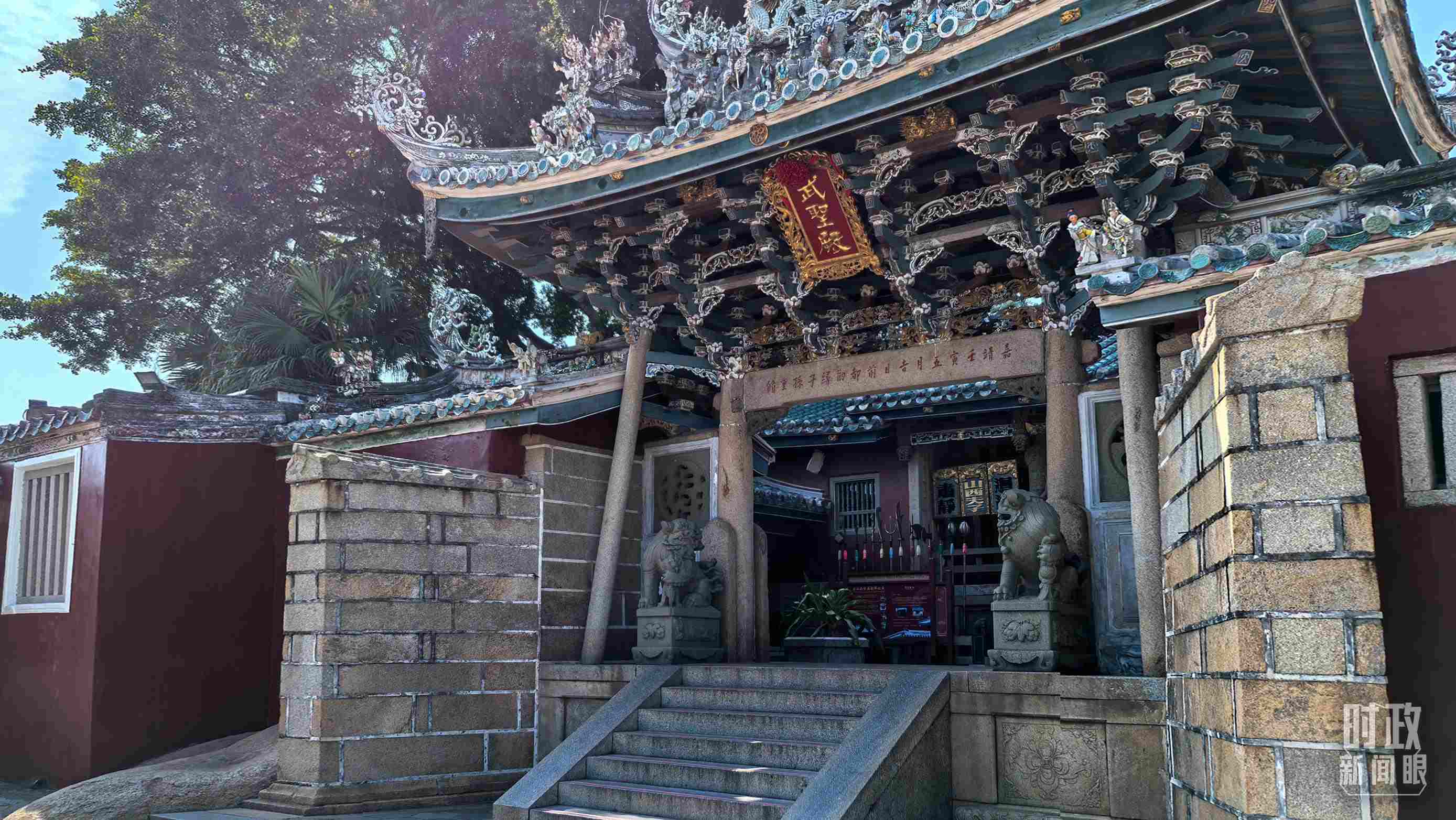 △關(guān)帝文化產(chǎn)業(yè)園。（總臺(tái)央視記者陸泓宇拍攝）