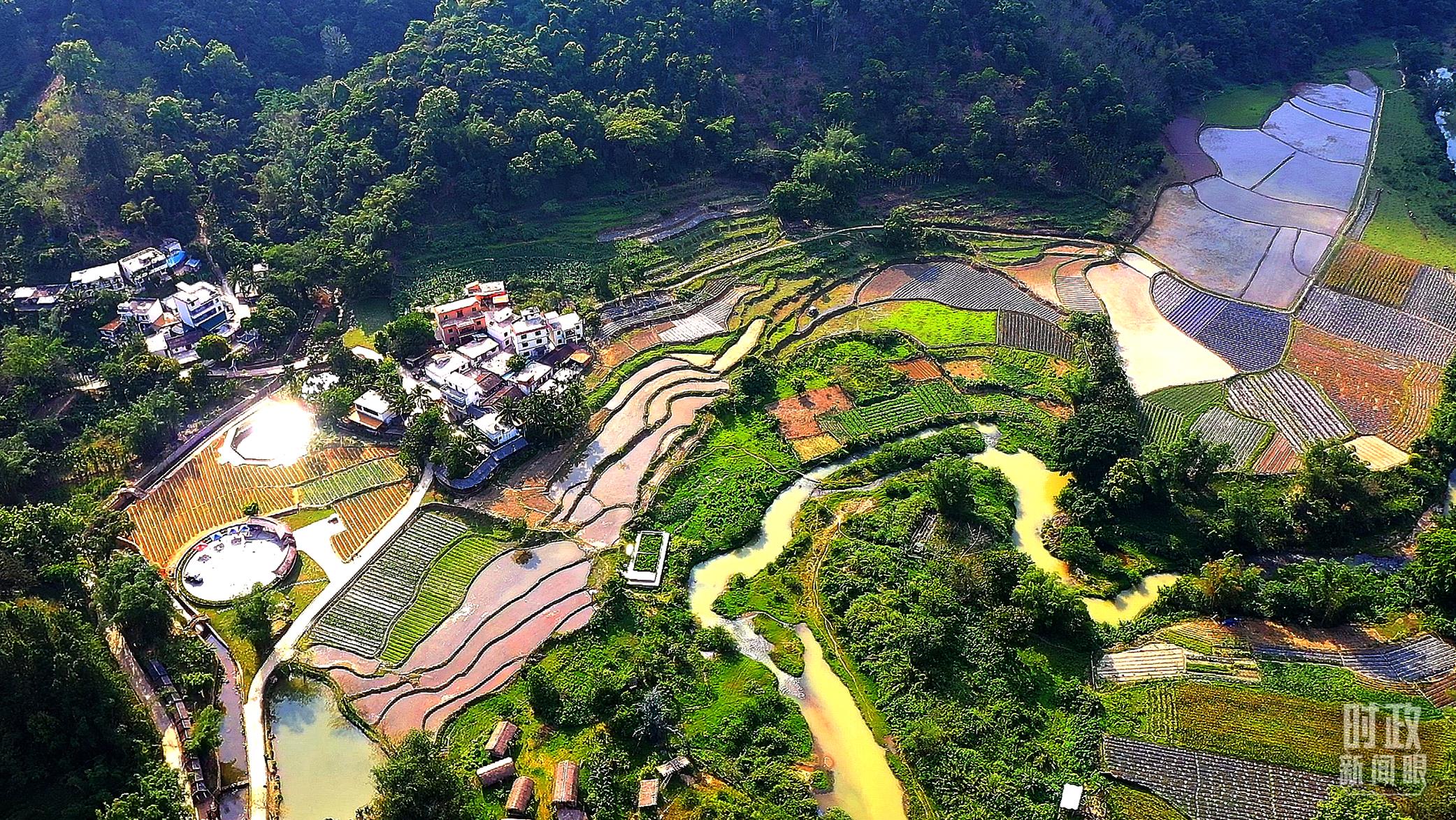 海南省五指山市水滿鄉(xiāng)毛納村。（總臺央視記者劉琦拍攝）