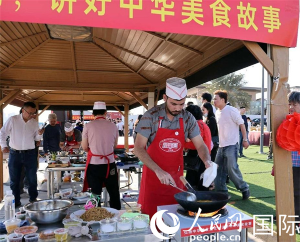 參賽一景。人民網(wǎng)記者管克江攝
