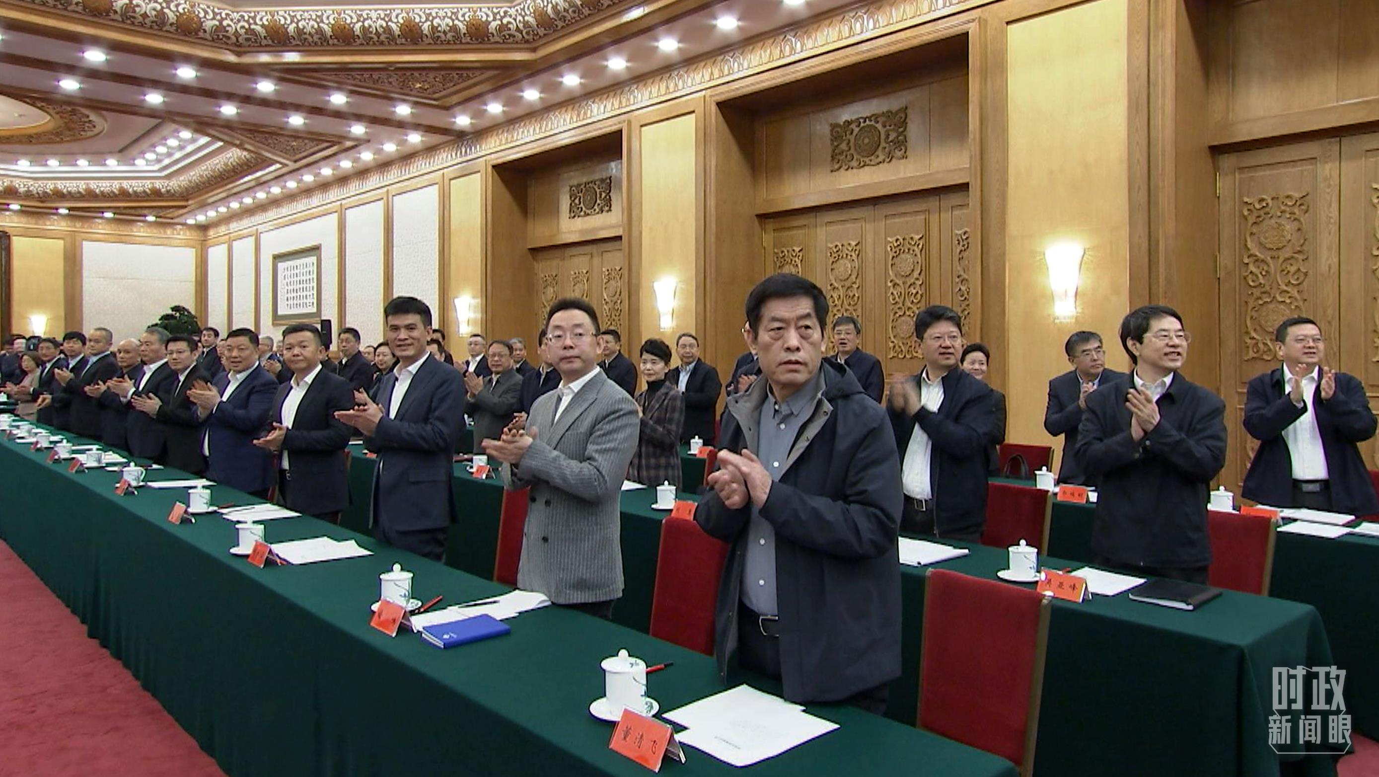 △2月17日，民營企業(yè)座談會(huì)現(xiàn)場。