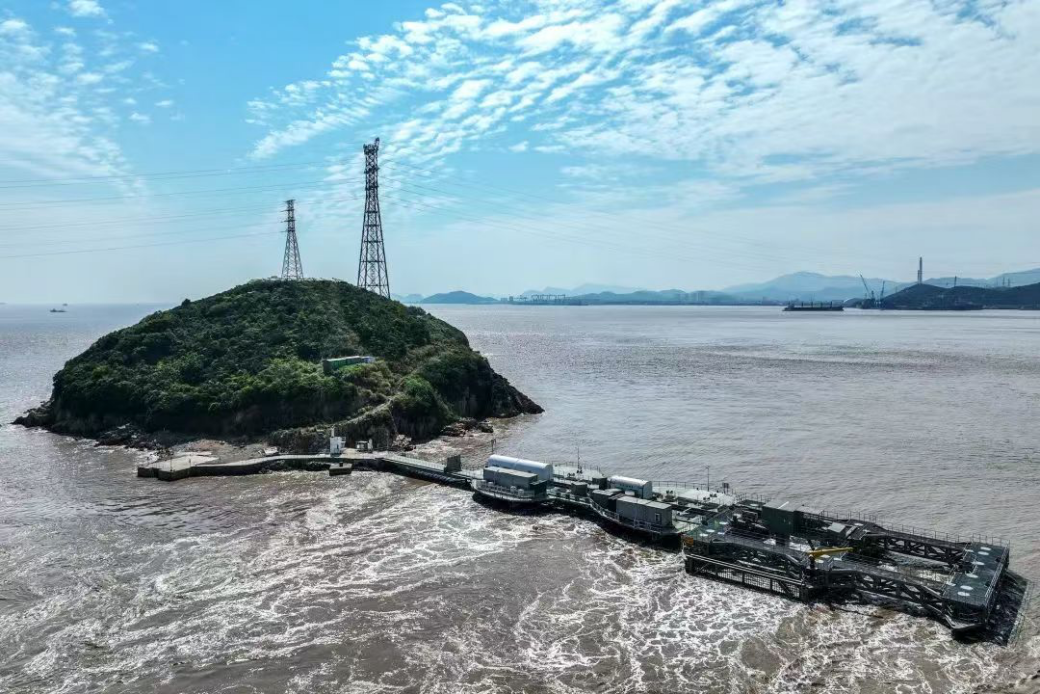 LHD潮流能發(fā)電站。受訪者供圖