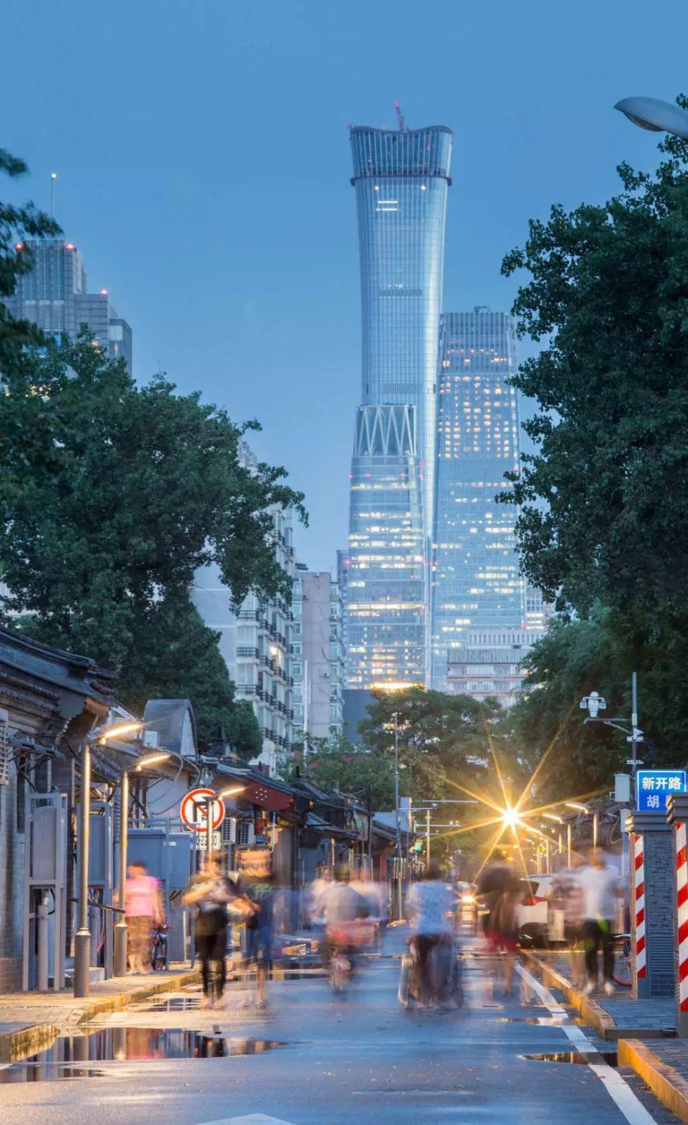 西總布胡同景觀。（受訪者供圖）