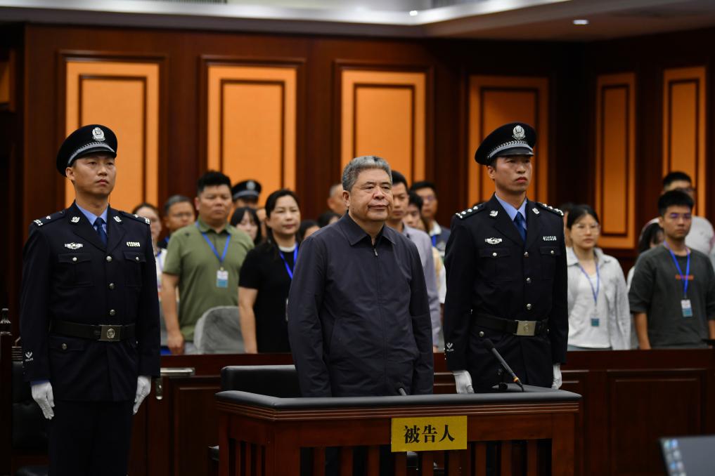 現(xiàn)場(chǎng)圖。（廣西壯族自治區(qū)南寧市中級(jí)人民法院供圖）